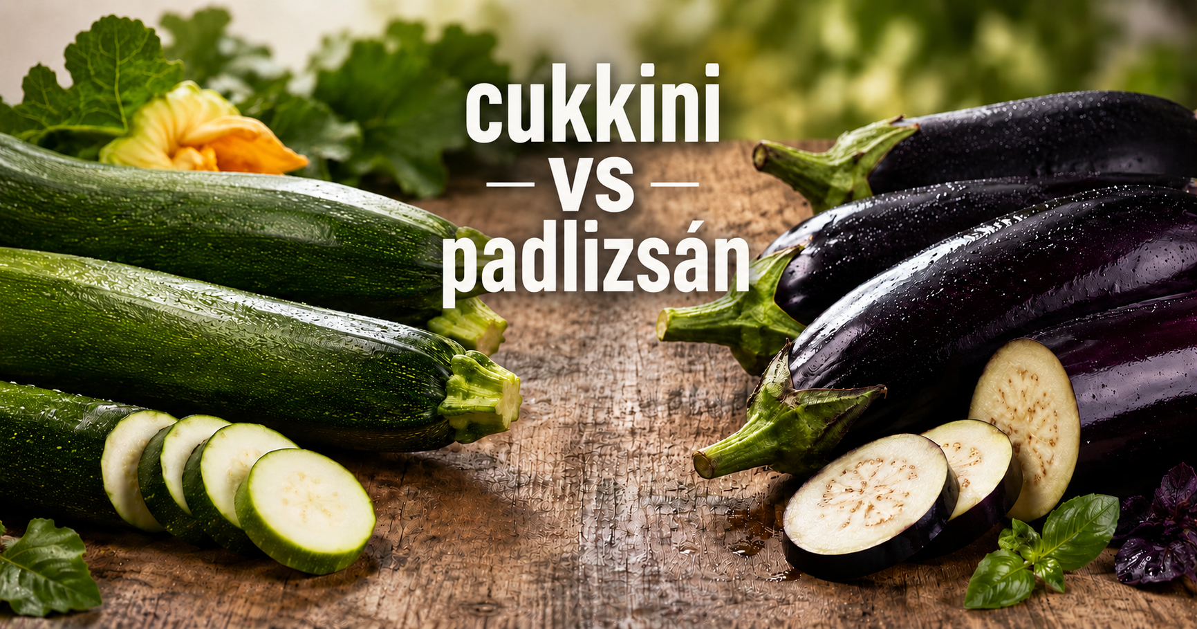 Cukkini vs. Padlizsán: A nagy zöldségpárbaj – Több mint egy diétás kérdés!